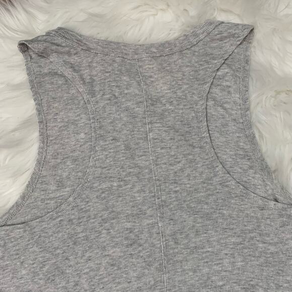 Zella gray modal Favorite Rib tank top - Picture 6 of 9